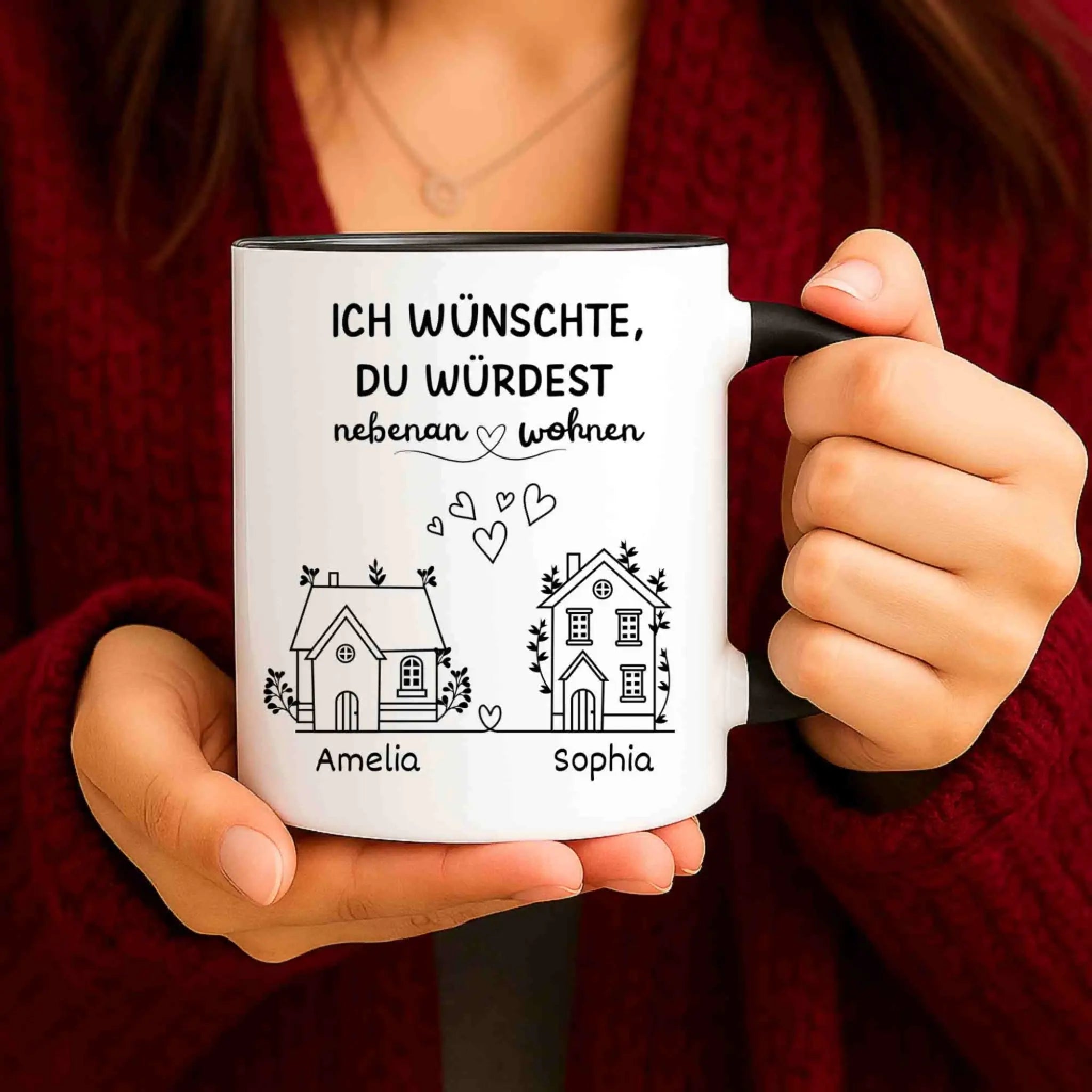“Beste Freundin” - Personalisierte Kaffeetasse