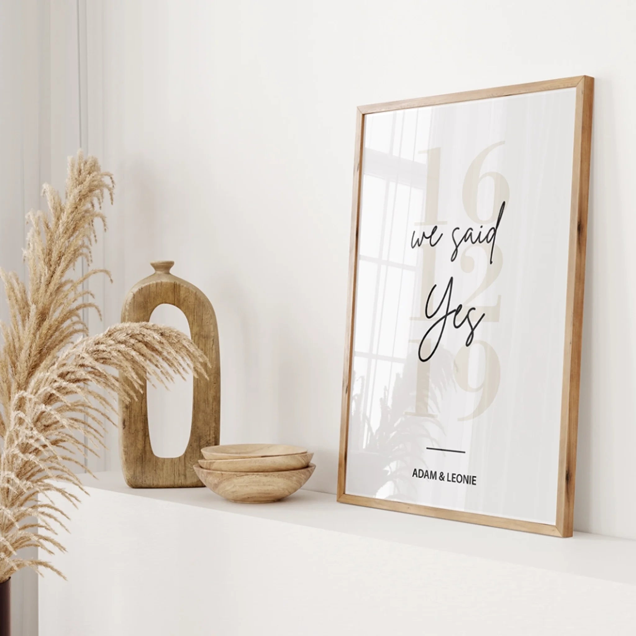 "We said yes" Poster