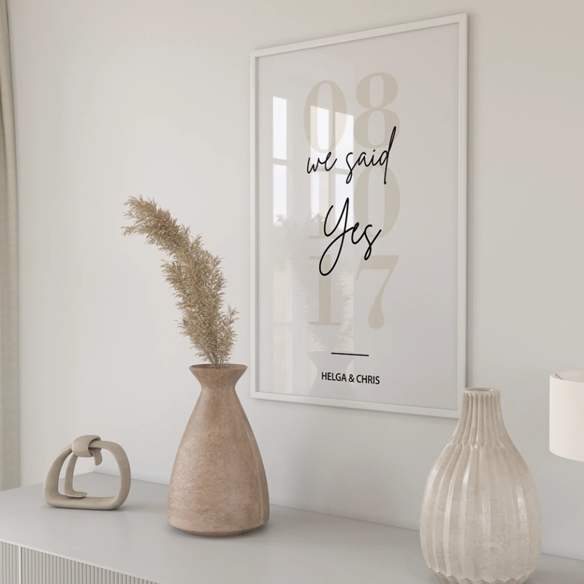 "We said yes" Poster