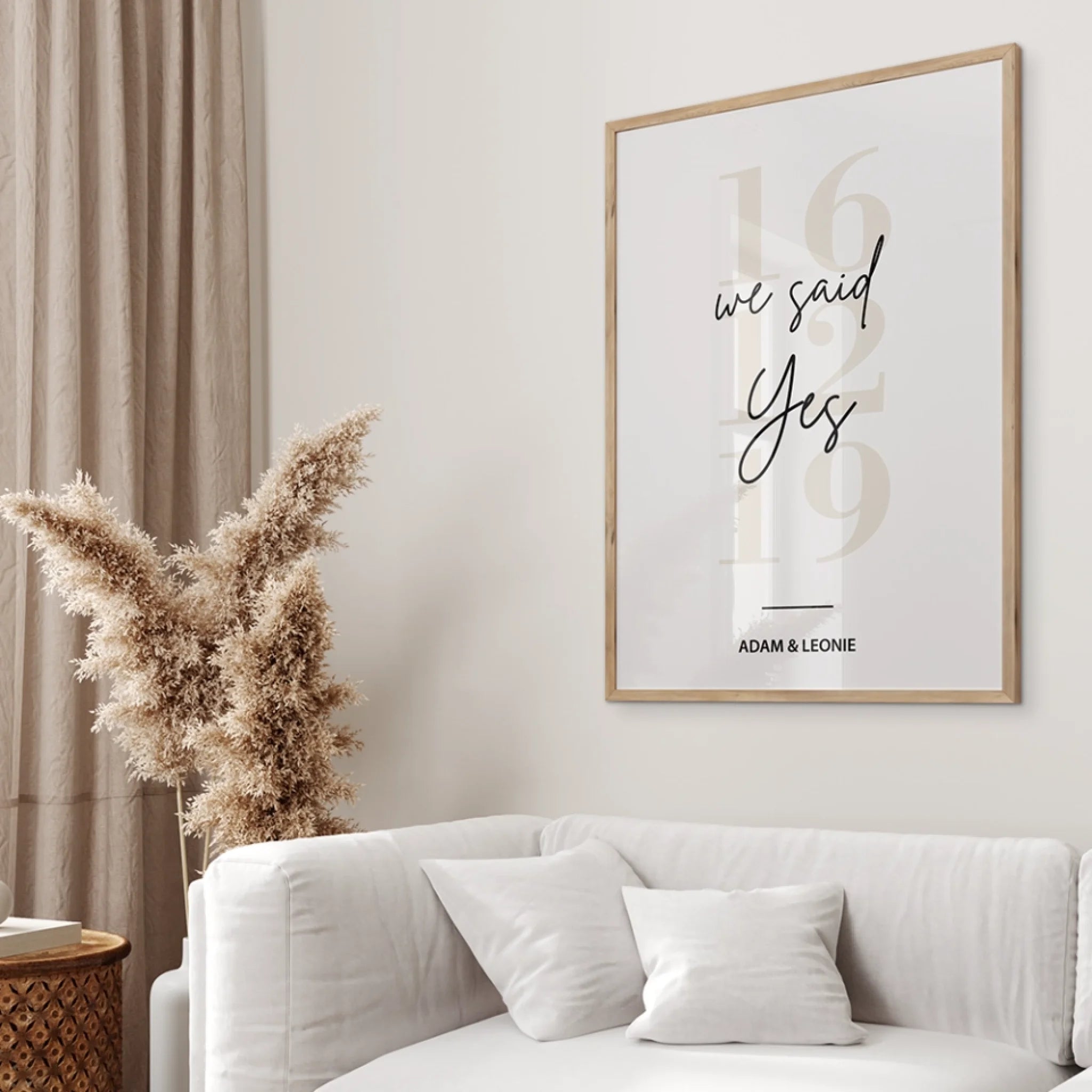 "We said yes" Poster