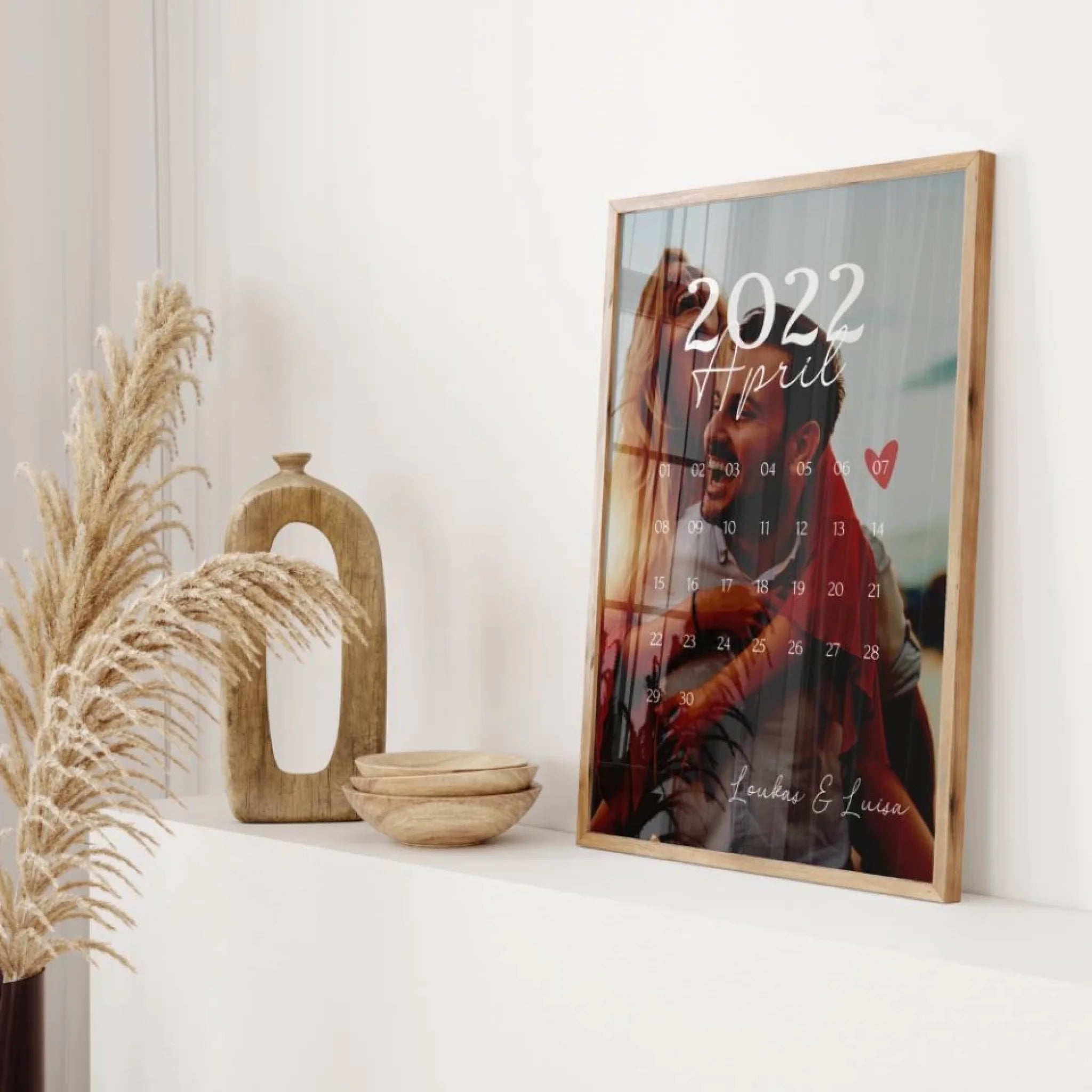 "Personalisiertes Jubiläum" - Poster