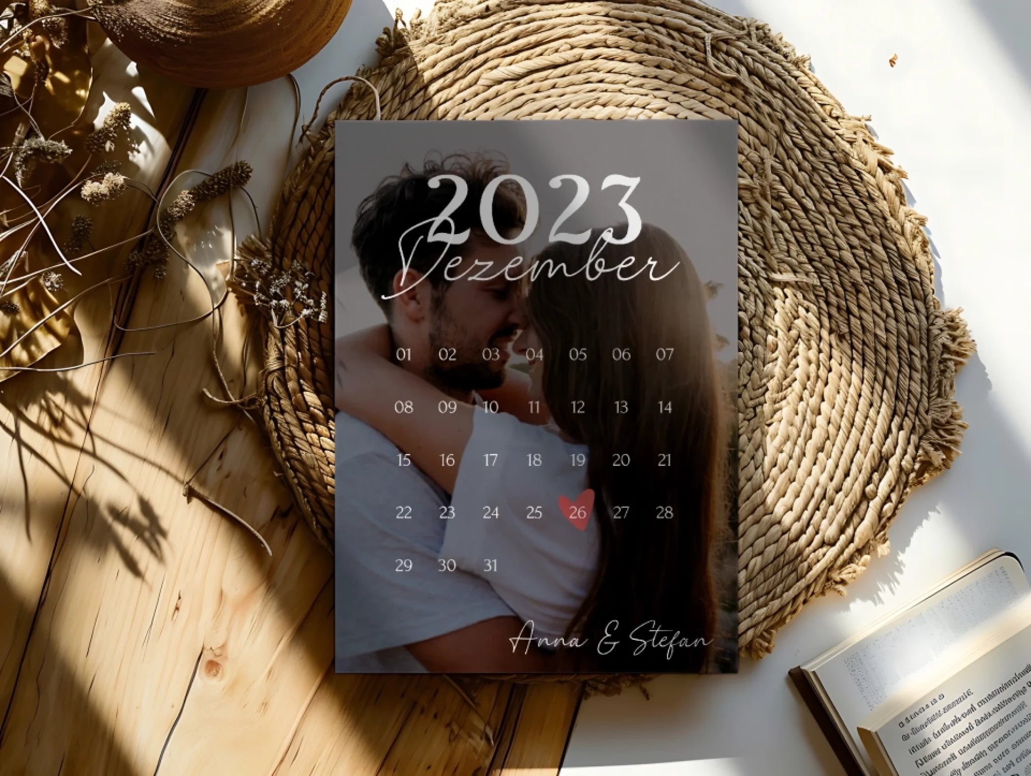 "Personalisiertes Jubiläum" - Poster