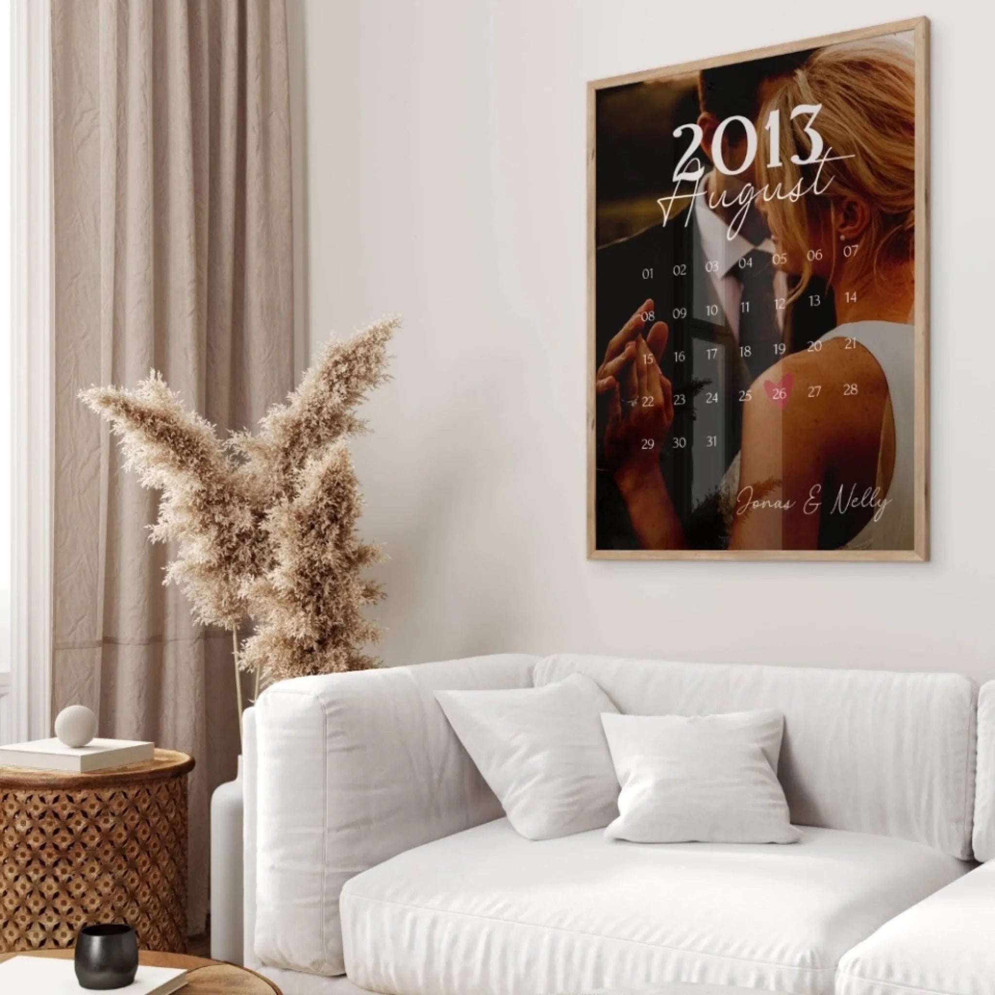 "Personalisiertes Jubiläum" - Poster