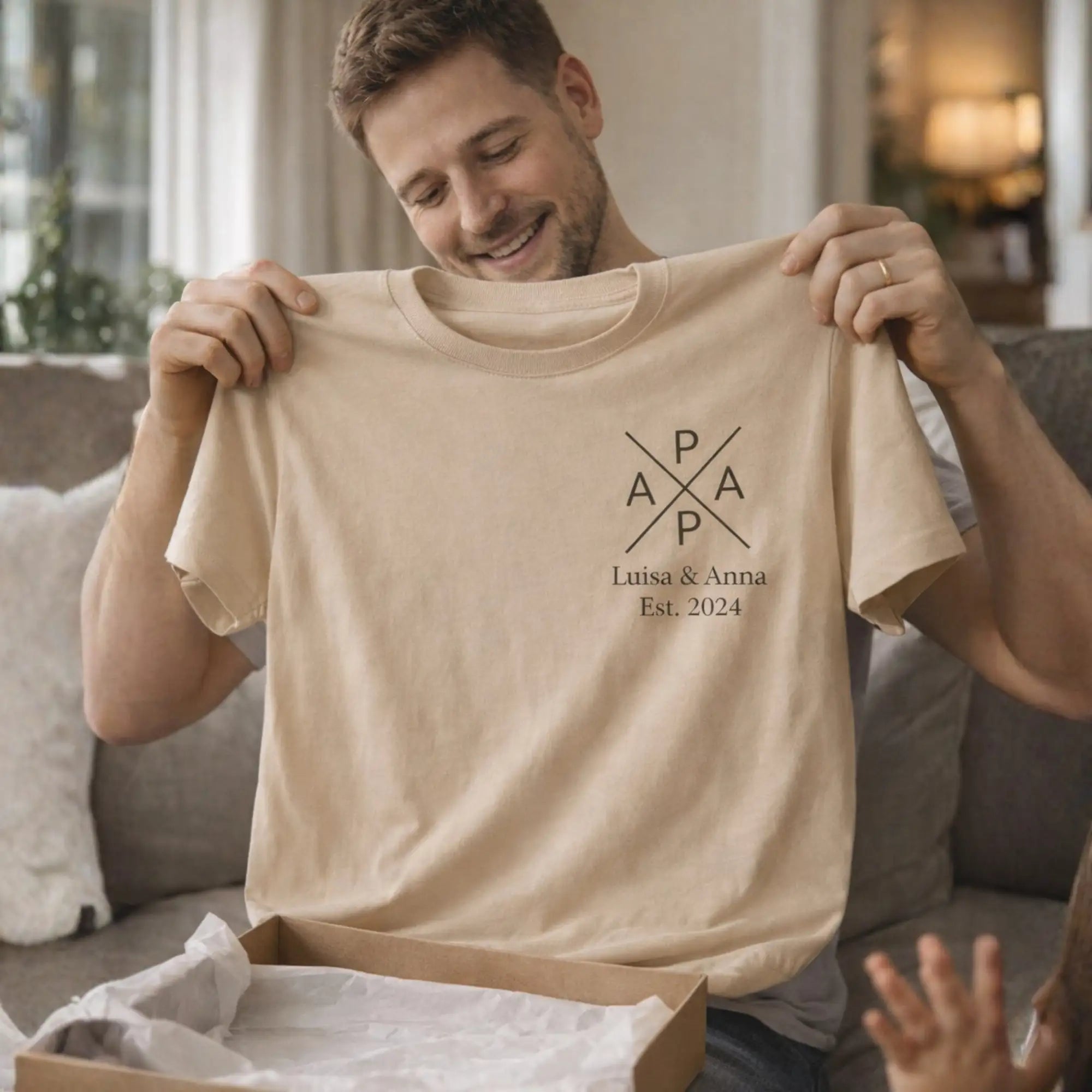 “PAPA Crossed” - Personalisiertes T-Shirt