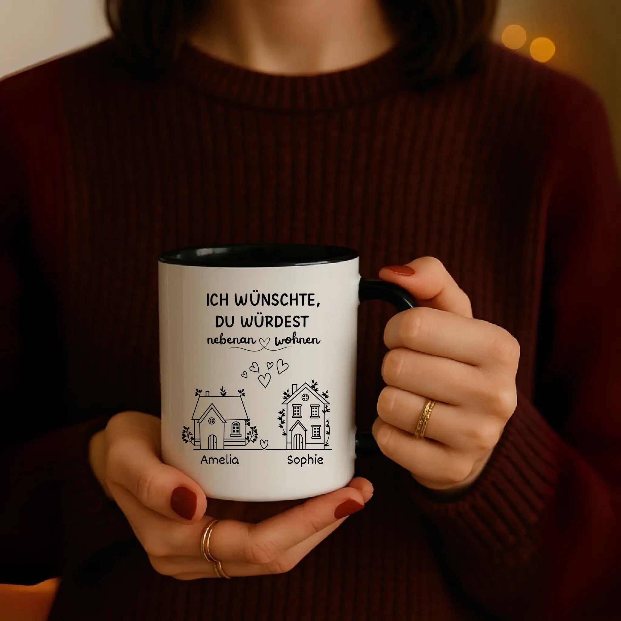 “Beste Freundin” - Personalisierte Kaffeetasse