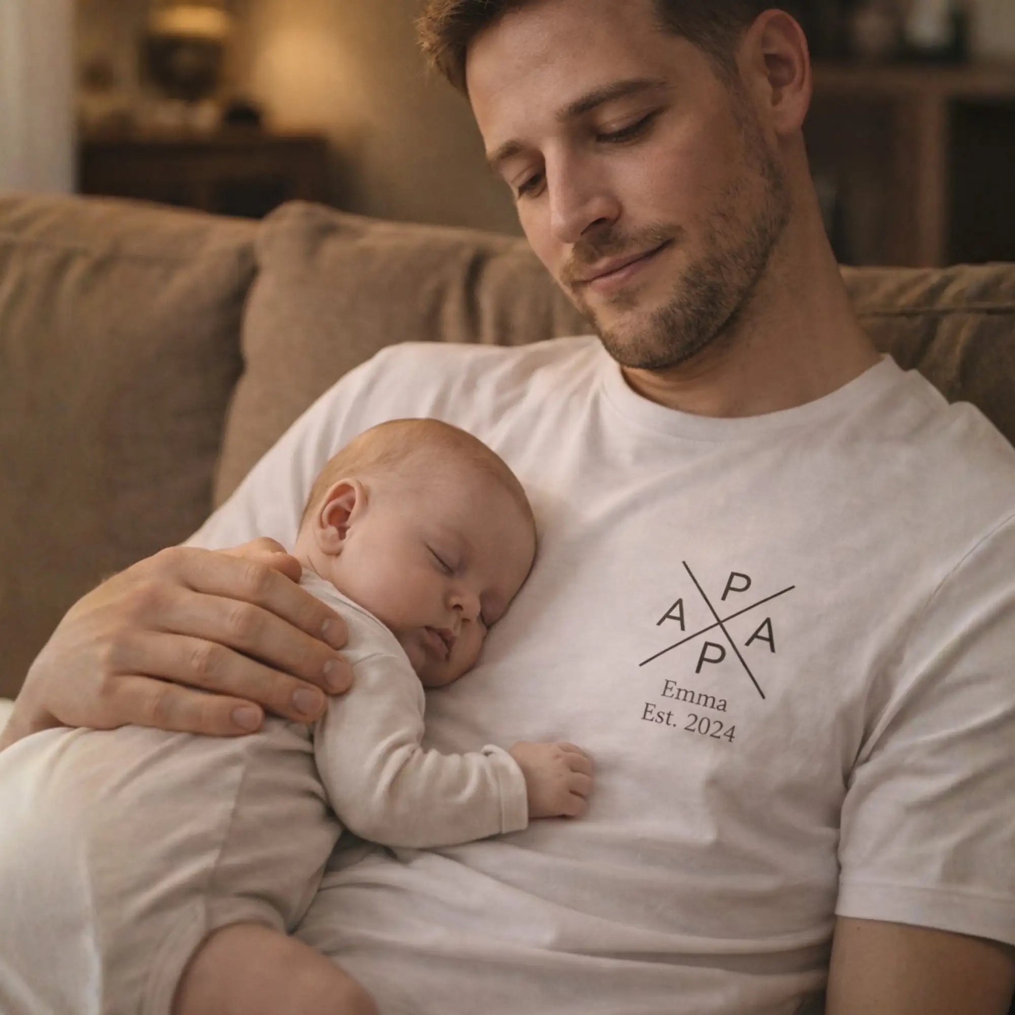 “PAPA Crossed” - Personalisiertes T-Shirt