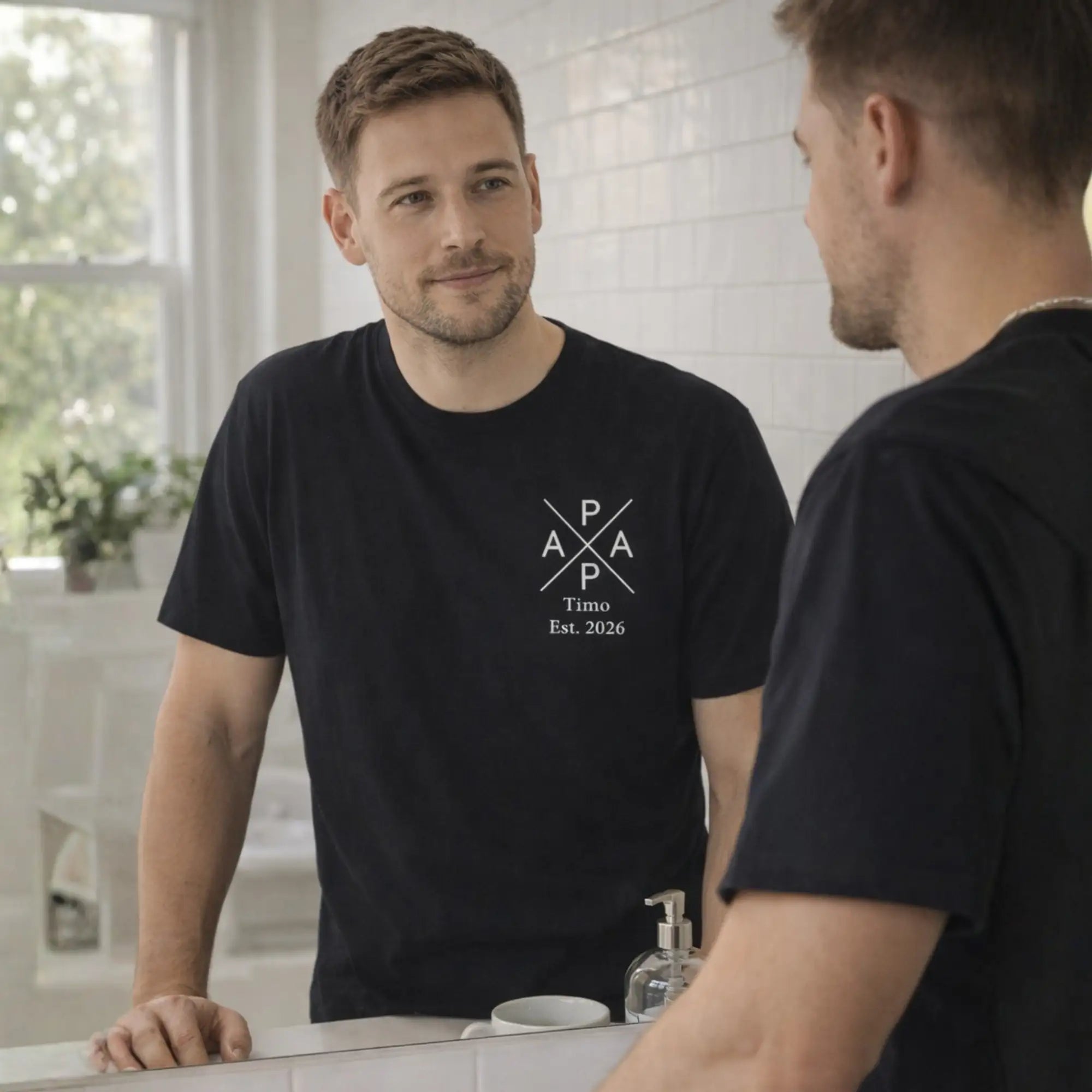“PAPA Crossed” - Personalisiertes T-Shirt