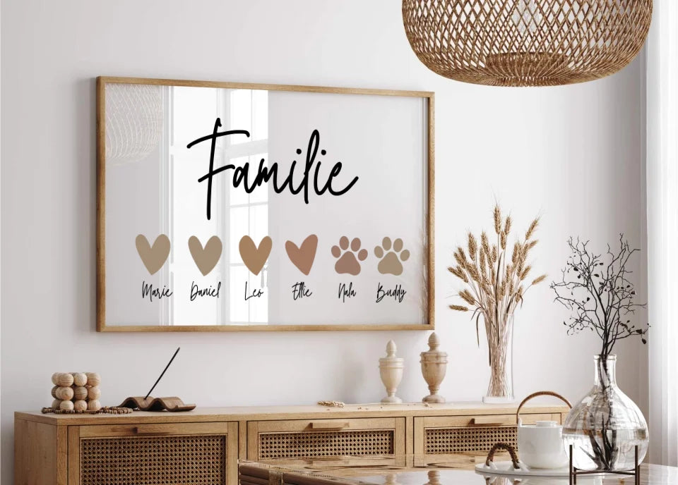 Familien Poster