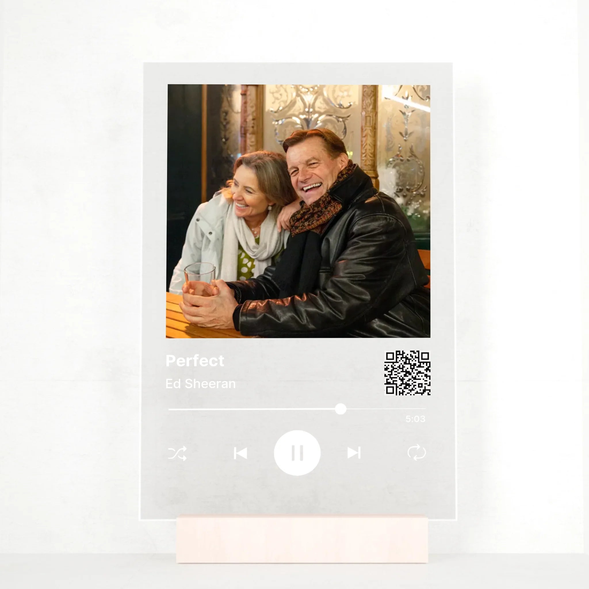 Spotify QR - Acrylic Glass Vertical