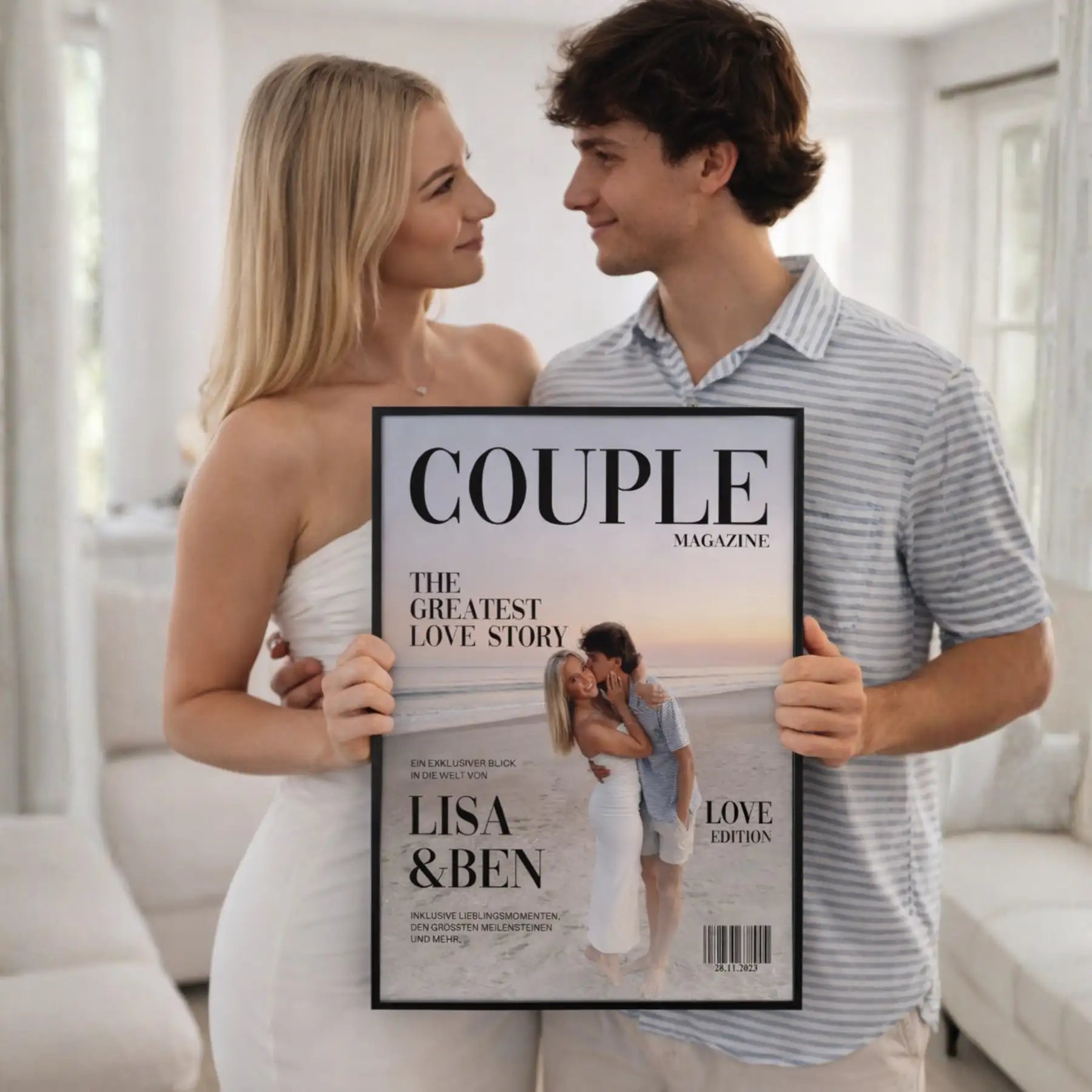 “COUPLE Magazine” - Personalisiertes Poster