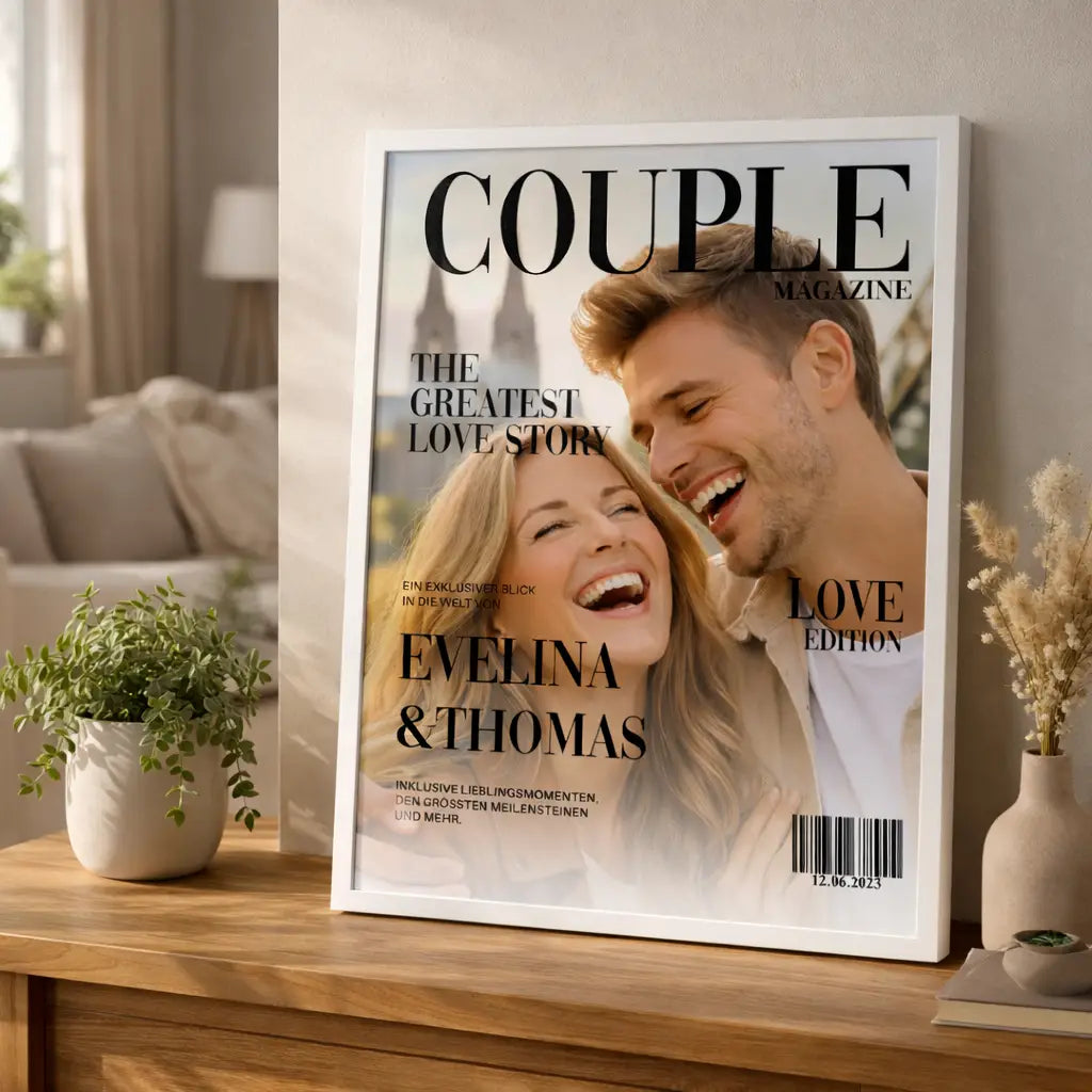 “COUPLE Magazine” - Personalisiertes Poster